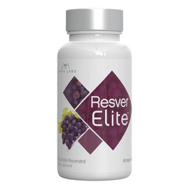 Mara Labs ResverElite | Bioavailable Resveratrol | Vegan, No Fillers, and Non-GMO | 60 Vegan Capsules