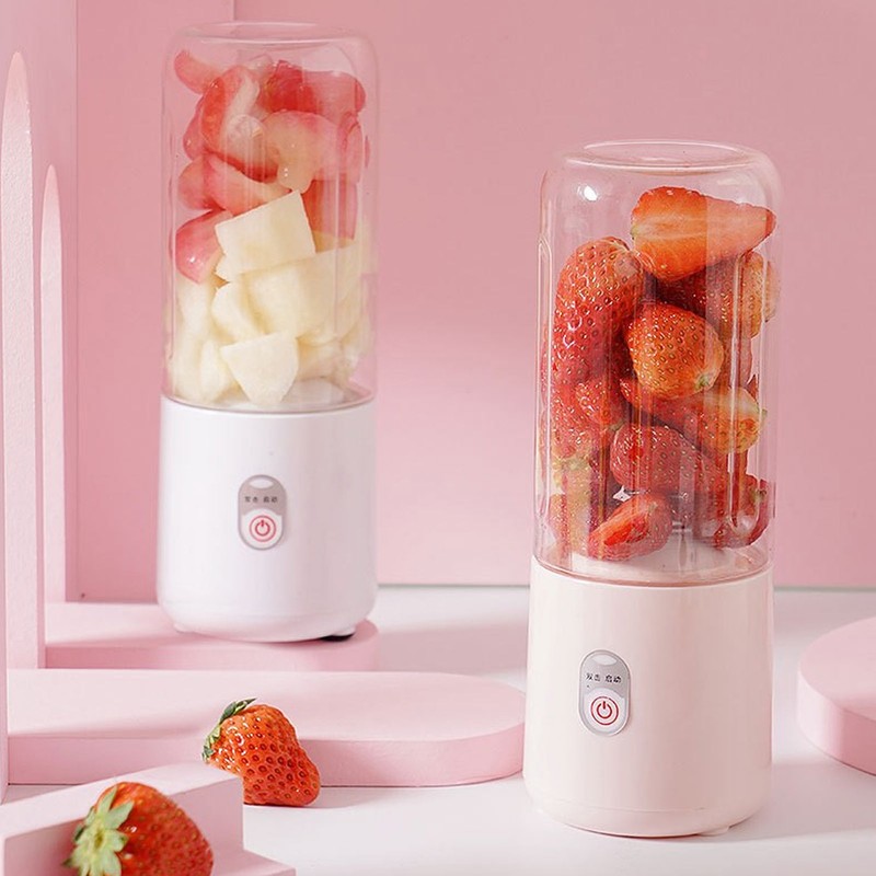 Portable Blender 6 Blades USB Rechargeable Multifunction Mini Fruit Mixer