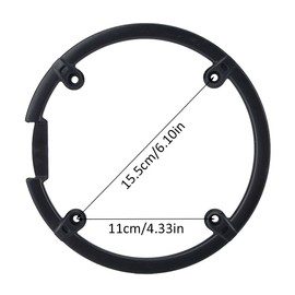 Alomejor Bike Chain Guard Protector Mountain Bike Chainstay Protective Guard Cover Plastic Chain Wheel Crankset Accessories for Road Bike Mountain Bike