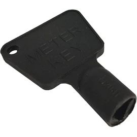 Gas Meter Box Key - Triangle Key - Electric Meter Key - Gas Meter Key - Gas Meter Cover - Electric Box Cover - Gas Box Cover Key - Electric Box - Black Plastic Utility Key