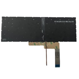 Replacement Keyboard for MSI Katana GF66 GF76 Pulse GL66 GL76 MS-1582 MS-1583 MS-17L1 MS-17H3 Series Laptop with Red Letters Backlit Keyboard US Layout