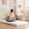 MLILY Folding Mattress, 4 inch Single Tri-fold Memory Foam Mattress,