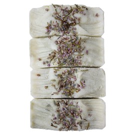 CRITERION Lavender Mineral Spa Sea Salt Soap Bar with French Green Clay - 100% natural & vegan, 160g