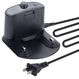 for Roomba Charger Dock, for Roomba Charging Base, Replacement Roomba Docking Station for Roomba e5 e6 i1 i3 i4 i6 i7 i8 500 600 700 800 900 Series -with North American Line Power Cord