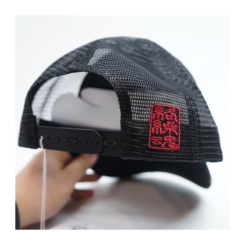 Karakura Tamashii 252854 Men's Japanese Pattern, Cap, Hat, Full Embroidery,