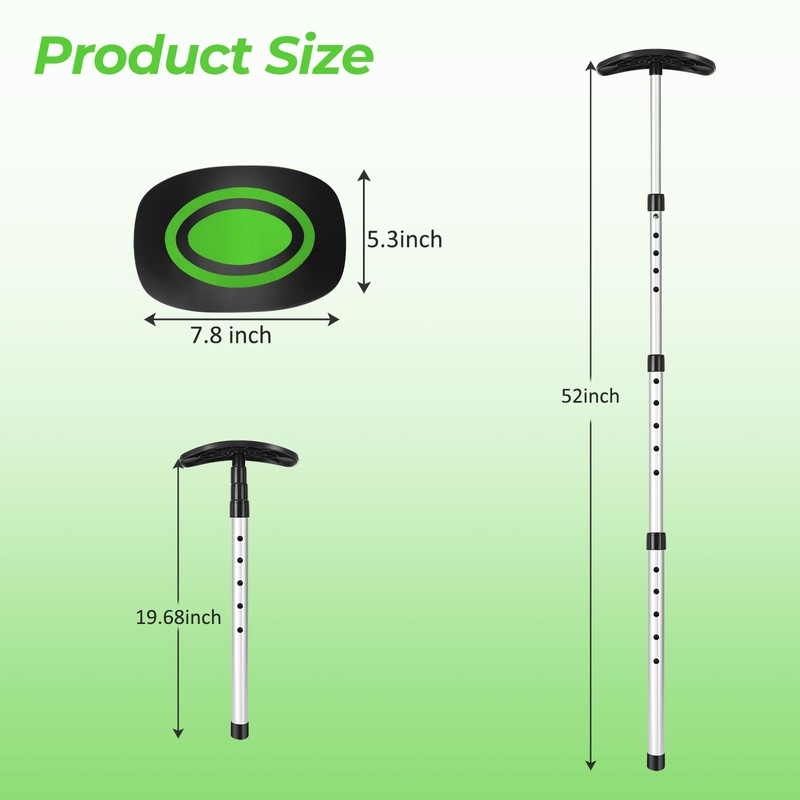 MultiOutools Golf Travel Bag Support Rod, Sturdy Aluminum Alloy Pole