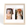 Rieibi Wooden Photo Frame 4x6 6 Inch Hanging on Wall