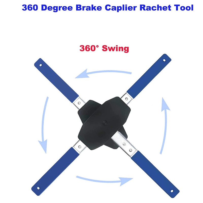 BOOMSTART Brake Reset Tool Universal Brake Piston Ratchet, Ratchet Brake