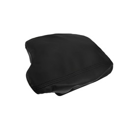 ACROPIX Black PU Leather Car Center Console Lid Armrest Protector Cover Pad Replacement for Honda Accord 9th 2013-2017 Black Stitches Car Parts