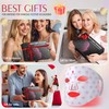 Red Light Therapy for Face, Portable LED Face Mask Light