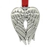 Basic Spirit Pewter Angel Wings Christmas Tree Ornament Decoration Memorial