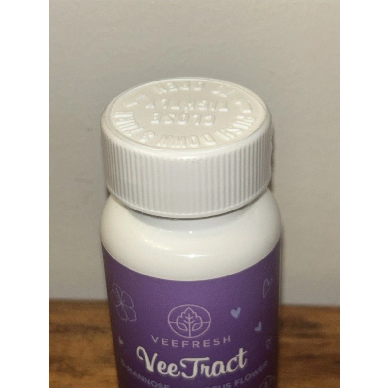 VeeFresh 2 Packs VeeFresh VeeTract D-Mannose + Hibiscus UTI Support