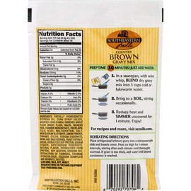 Southeastern Mills Classic Brown Gravy Mix, 3 Ounce (Pack of 3)