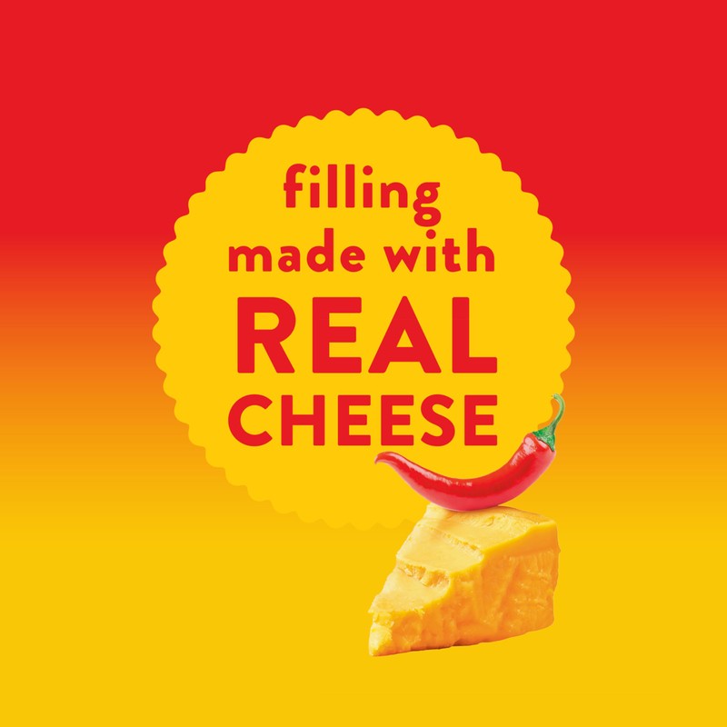 RITZ Bits Spicy Queso Cheese Sandwich Crackers, Snacks for Kids