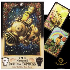 Kumachi Echin Express Japanese Instruction Manual Included Oracle Card, Tarot Card, Divination Telling, Genuine Product