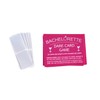 Printed Party Bachelorette Dare Card Scratch Off Game, Girls Night