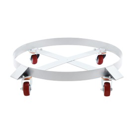 4 Heavy Duty Drum Dollies 1200 Pound - 55 Gallon Drum Dolly W/4 Swivel Casters Oil Barrel Truck Steel Frame Non Tipping Hand Truck Capacity Dolly Warehouse Drum Handling