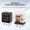 2PCS Car Relay Replacement OEM# 8T2T-14B192-AA,Multi-Purpose 4 Pin Relay Automotive