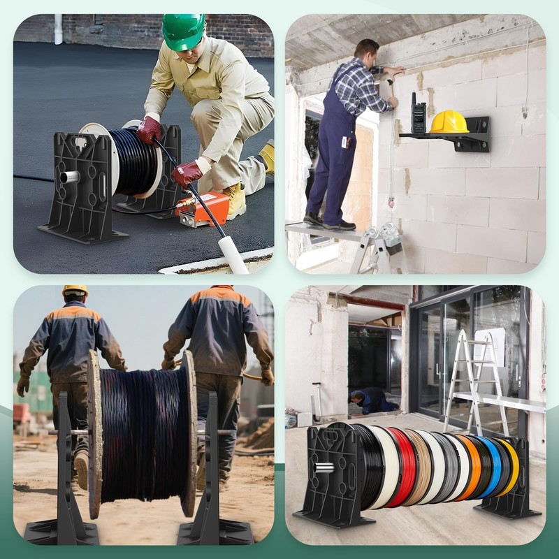 Multi Purpose Wire Dispenser Cable Wire Spool Rack Wire Spool