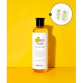 FARMSTAY Citrus Yuzu Vitalizing 280ml 100ml x 4168343 1 toner + 2 soothing gels / FARMSTAY 시트러스 유자 바이탈라이징 280ml 100ml x 4168343 토너 1개+수딩젤 2개