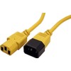 ROLINE power cable with IEC connector IEC320 C14 connector /