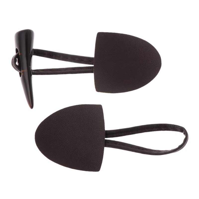 Cherjoury 6 Pairs Leather Horn Toggle Closure Buttons Coat for