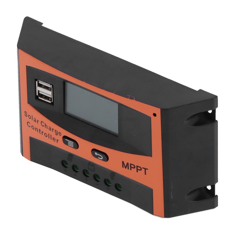 Solar Charge Controller Panel Battery Photovoltaic MPPT Regulator with Dual