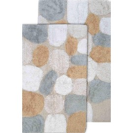 Chesapeake Pebbles Bath, 21 in x 34 in & 24 in x 40, Spa