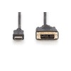 Digitus AK-330300-030-S 3.0m Type A Male - DVI-D(18+1) Male HDMI
