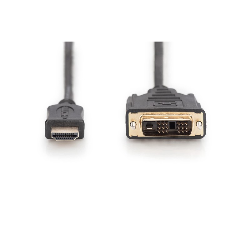 Digitus AK-330300-030-S 3.0m Type A Male - DVI-D(18+1) Male HDMI