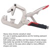 Welding Clamps, C Clamp Locking Pliers Chrome Vanadium Steel for