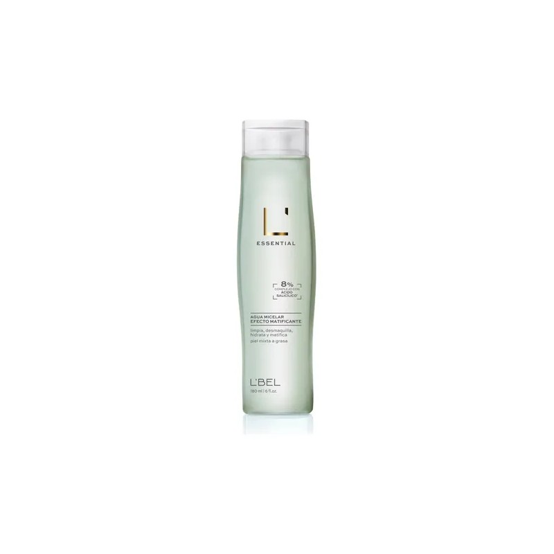 Agua Micelar L'bel Matificante Essential 180 Ml