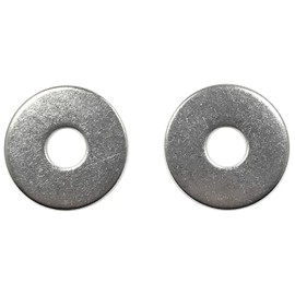 3/8 ID x 1-1/4 OD Stainless Steel Fender Washer Large OD Flat Washers .062 Thick 18-8 SS (25 Pieces)