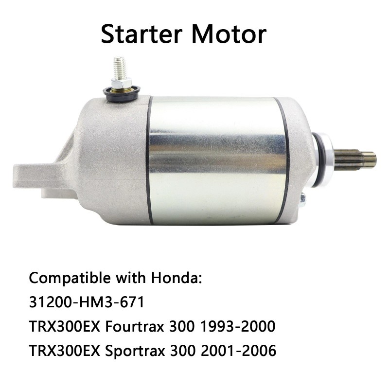 soarider Starter Motor Replacement for Honda TRX300EX Fourtrax 300 1993-2000