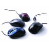 CLiPtec Viva Pro Wired 3 Button Optical Mouse - Black