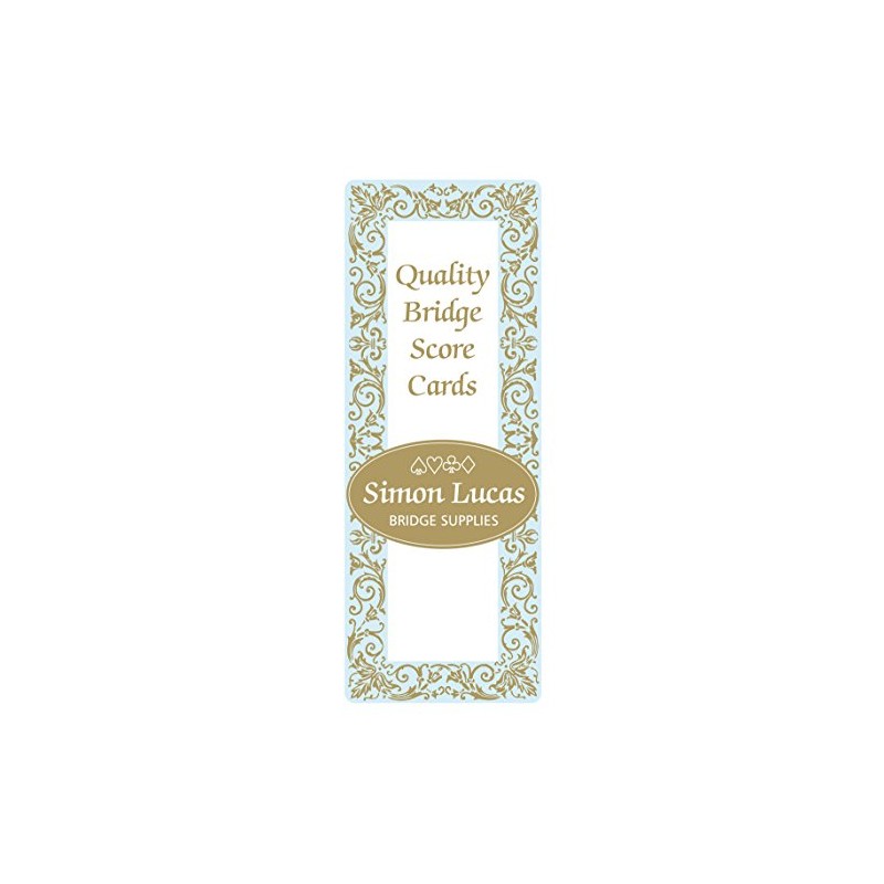 Simon Lucas Designer Bridge Score Pad - Rubber Bridge