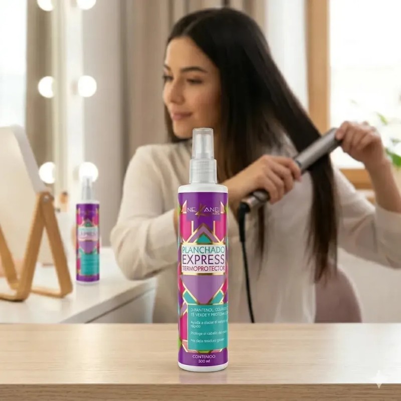 Termo Protector Nekane Planchado Express Alaciador De Cabello