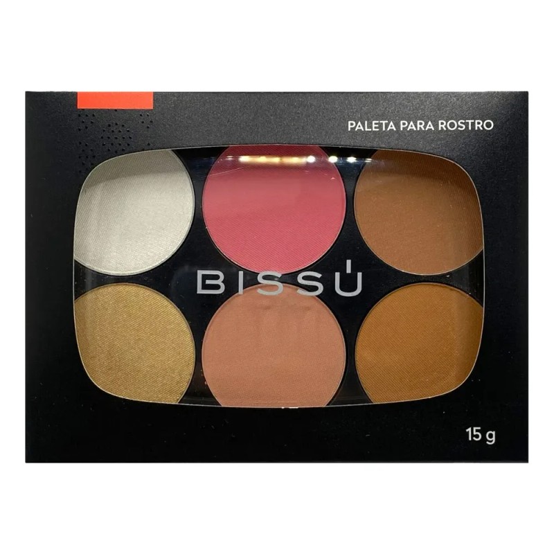 Paleta para Rostro Bissú Tono 01 La Mera Mera: Iluminador,