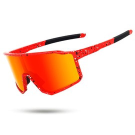 AVV Polarized Cycling Baseball Running Sunglasses UV400 - Sports Glasses for Outdoor Training, Youth & Adults, Secure Fit