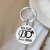 TANWIH 16th Wedding Anniversary Keychain Gifts for Wife, Best Wife