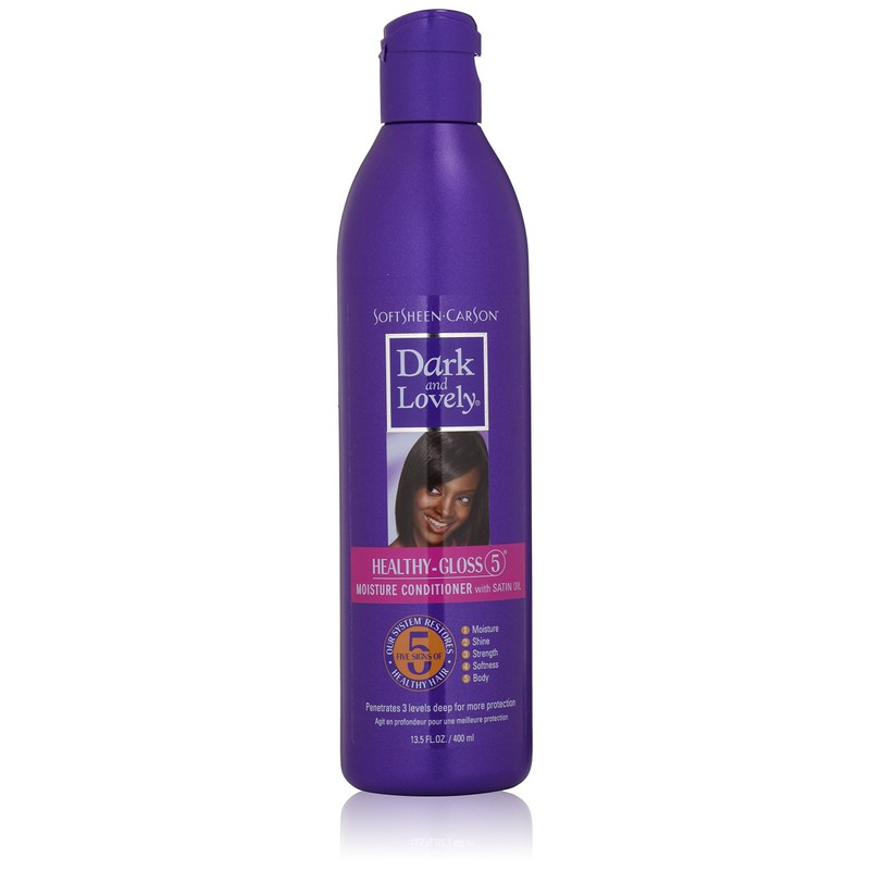 SoftSheen-Carson Dark and Lovely Healthy-Gloss 5 Moisture Conditioner with Satin