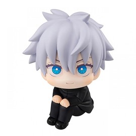 XESAGSNV Handheld Jujutsu Kaisen Q Version Ltadori Yuji, Satoru Gojo Anime Peripheral Twisted Egg Car Doll Decoration (Q Satoru Gojo)