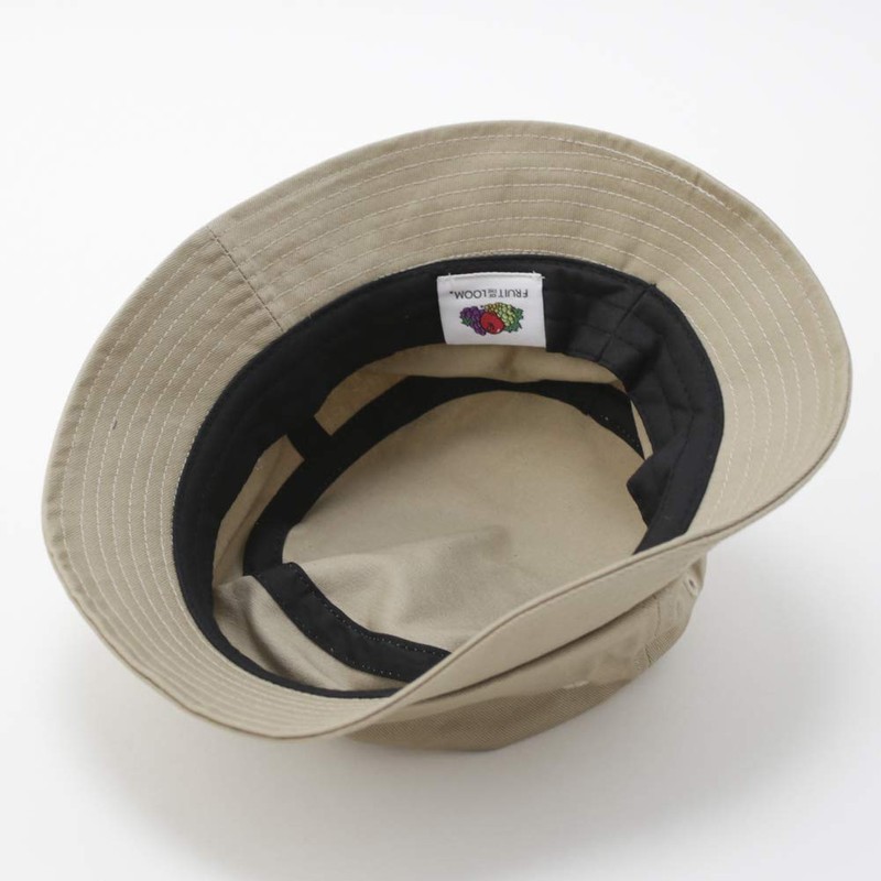 Fruit of the Loom Embroidered Logo Bucket Hat, Unisex, Hat,