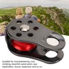 20kN Fixed Micro Pulley 7075 Aluminum Alloy Lightweight Micro Climbing