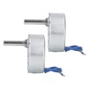 2 Pcs AC Synchronous Motor 50TYC 5 to 6 RPM