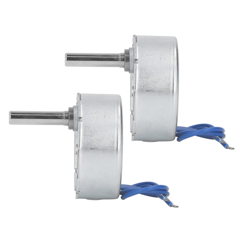 2 Pcs AC Synchronous Motor 50TYC 5 to 6 RPM