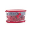 PrepWorks Berry Keeper, Red – Freshness-Enhancing Storage for Berries and