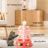 Kittenhood Interactive Cat Toy for Bored Cats, Orange Christmas Tree