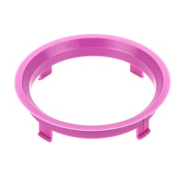 LST 4 x centring rings, spacer rings, magenta for alloy wheels, diameter 65.1 mm - diameter 70.1 mm