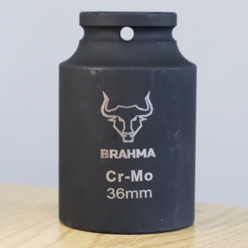 36mm Deep Impact Socket 1/2" Drive Bi Hex Long Reach